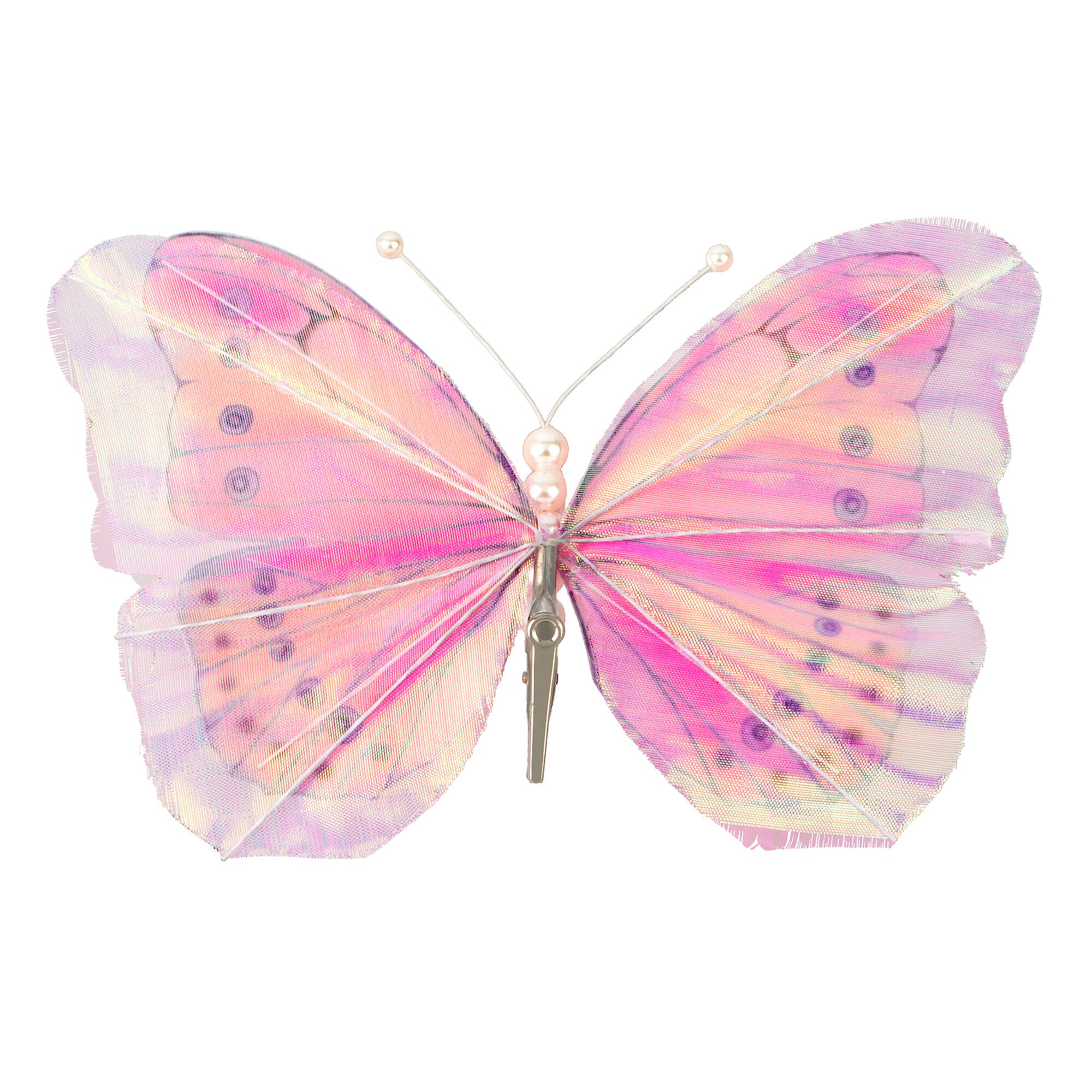8" Fabric Butterfly Décor by Ashland